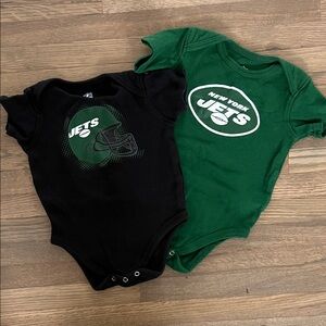 New York Jets Baby Bodysuits